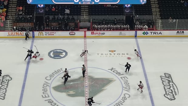 Girls hockey Xcel Energy Center